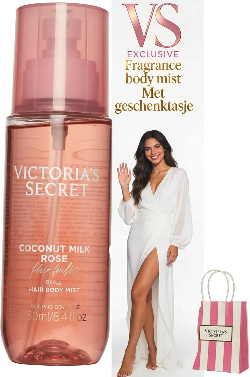 Victoria's Secret Coconut Milk Rose Hair & Body Mist 236ml