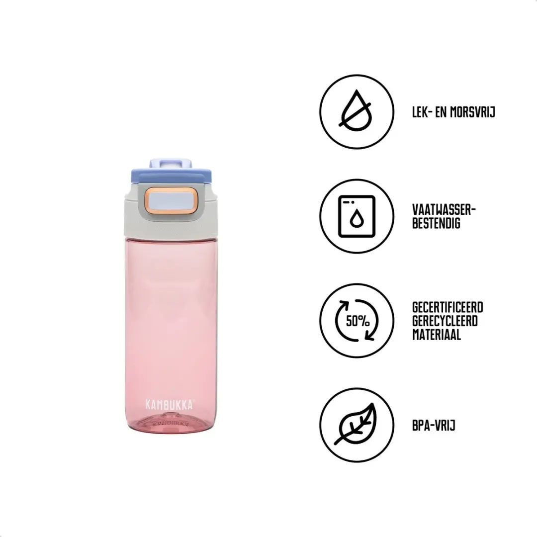 Kambukka Elton Drinkfles 500ml Barely Blush - afbeelding 3 van 6