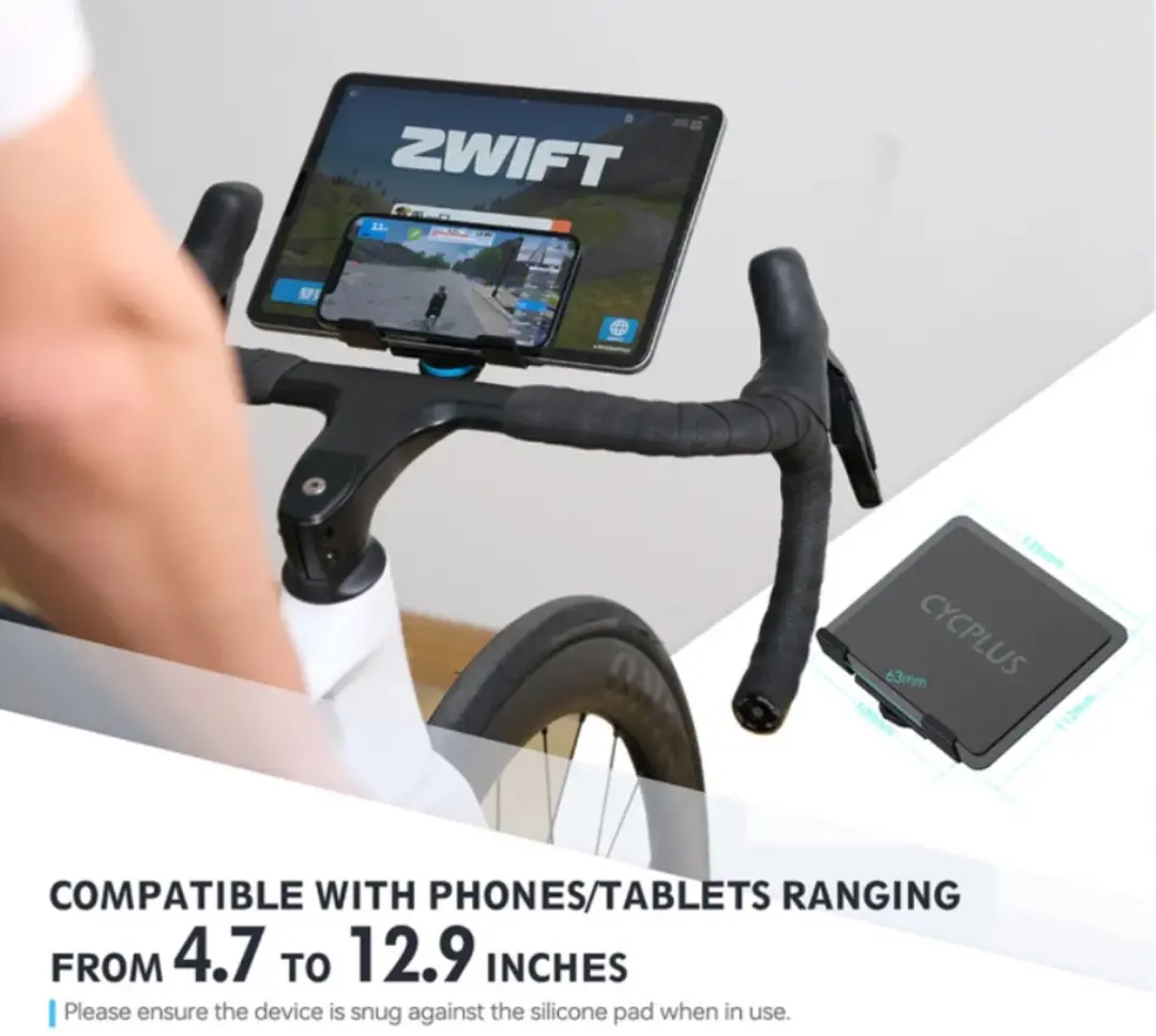 Cycplus Z7 stuurhouder zwart mat - afbeelding 4 van 6