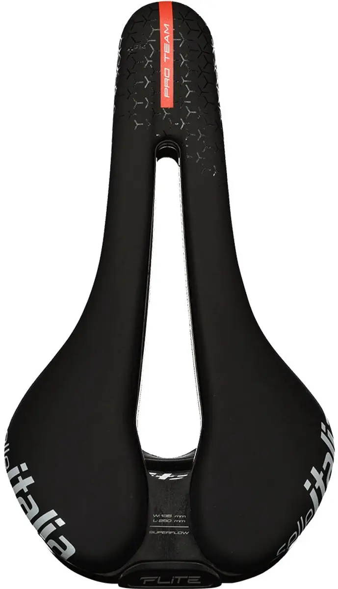 Selle Italia Flite Boost Pro Team 6.1 S3 Superflow Zadel 135mm Zwart - afbeelding 4 van 6