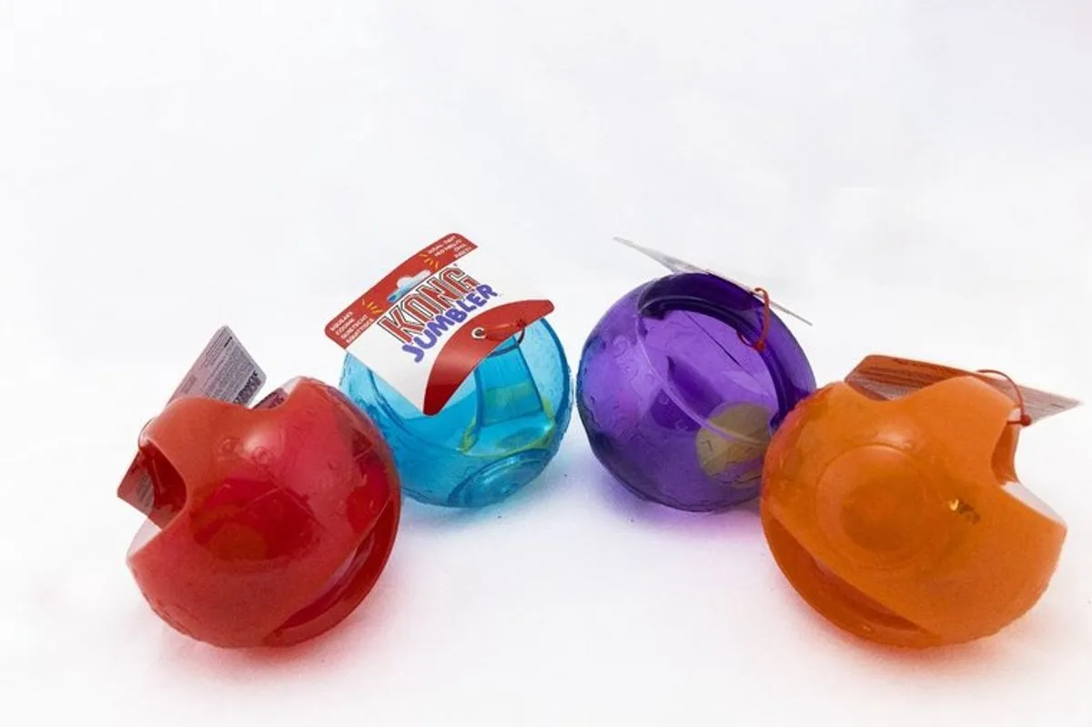 KONG Jumbler Ball Honden Speelgoed M/L - Ø14cm - Assorti