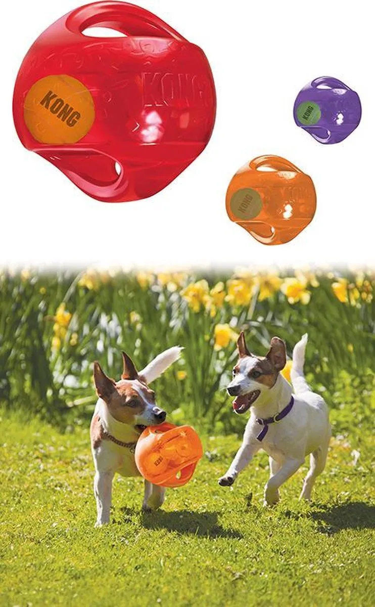 KONG Jumbler Ball Honden Speelgoed M/L - Ø14cm - Assorti