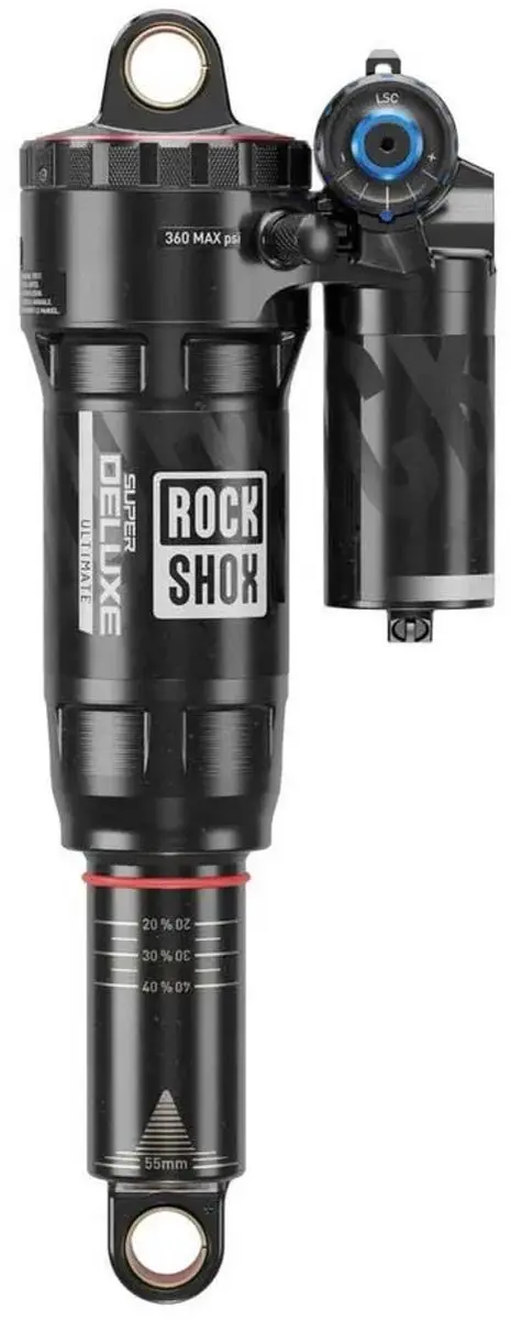 RockShox Super Deluxe Ultimate RC2T Schokdemper - Zwart - afbeelding 5 van 5