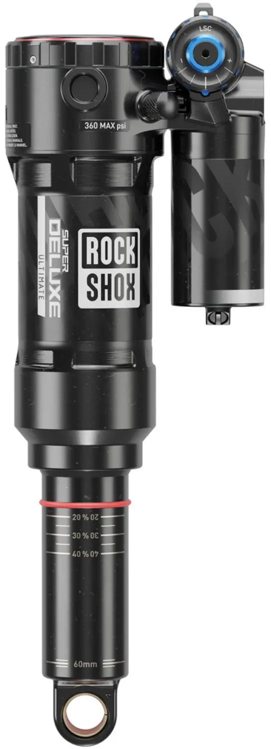 Rockshox Super Deluxe Ultimate Rc2t Linear Air 0 2 Position Token Reb55/comp30 L