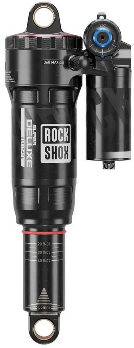 RockShox Super Deluxe Ultimate RC2T Schokdemper - Zwart - afbeelding 4 van 5