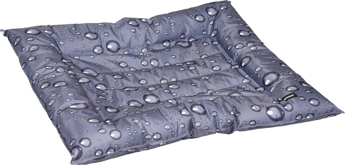 Flamingo Fresk Drop Koelbed Honden Grijs S 56x66cm