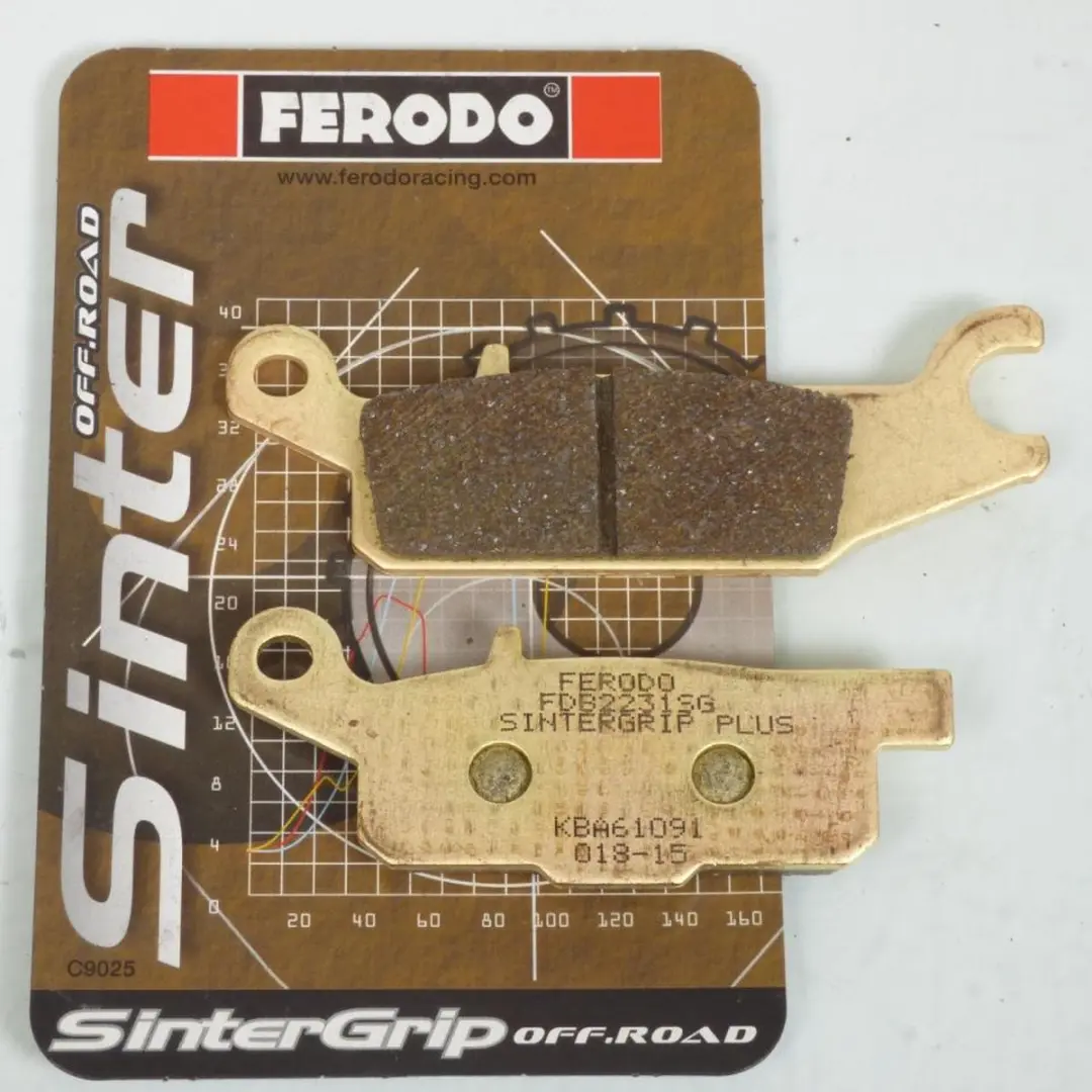 Plaquette de frein Ferodo pour Quad Yamaha 250 YFM R Raptor 2008 à 2013 AVG Neuf