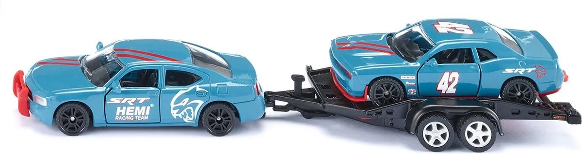 SIKU 2565 Dodge Charger Racing - Lichtblauw 1:55