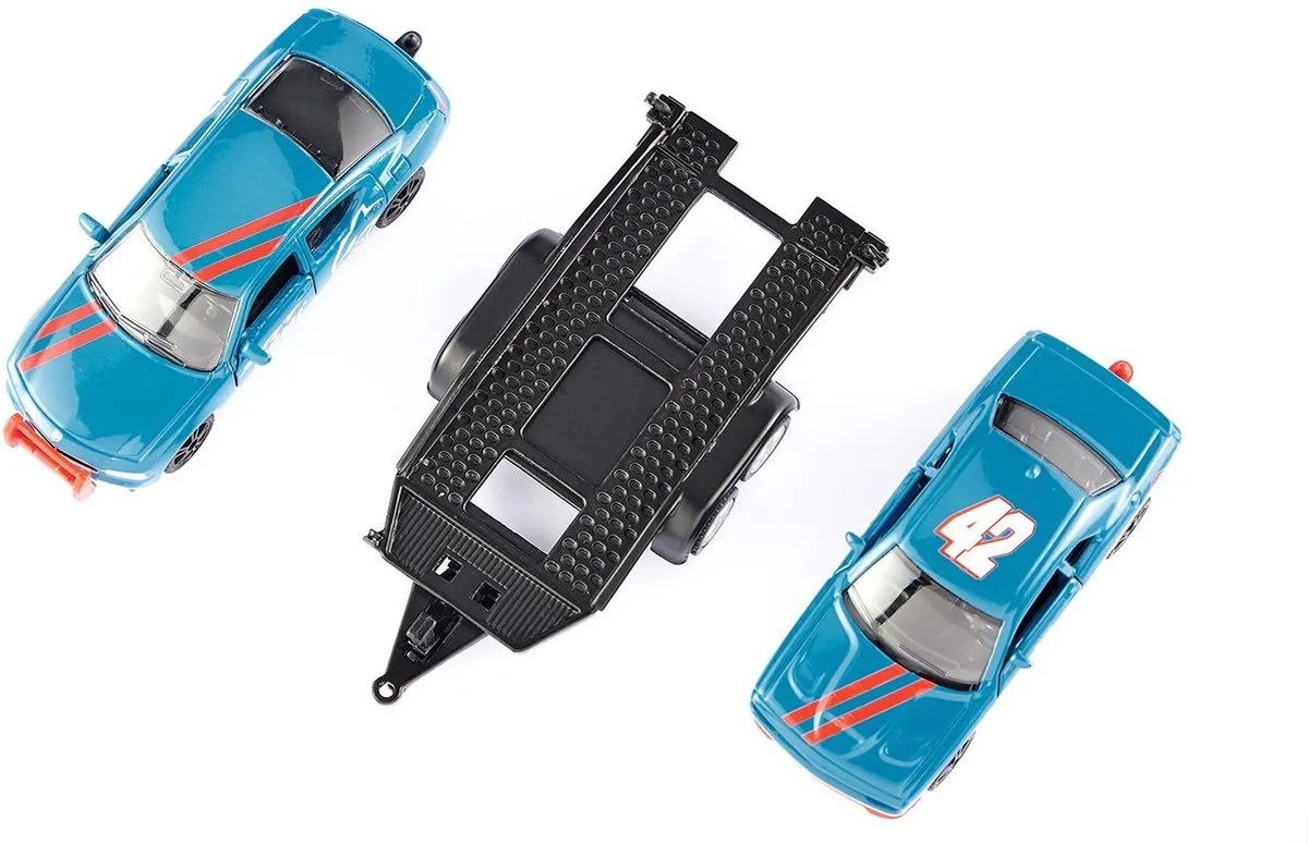 SIKU 2565 Dodge Charger Racing - Lichtblauw 1:55