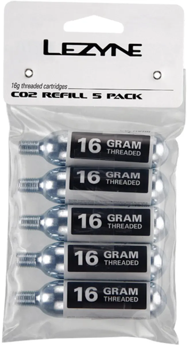 Lezyne CO2-patronen 16g - 5 Stuks - afbeelding 5 van 5