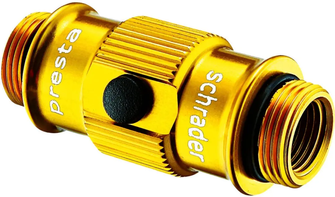 Lezyne Flip Chuck fietspompkop - Goud - afbeelding 2 van 3