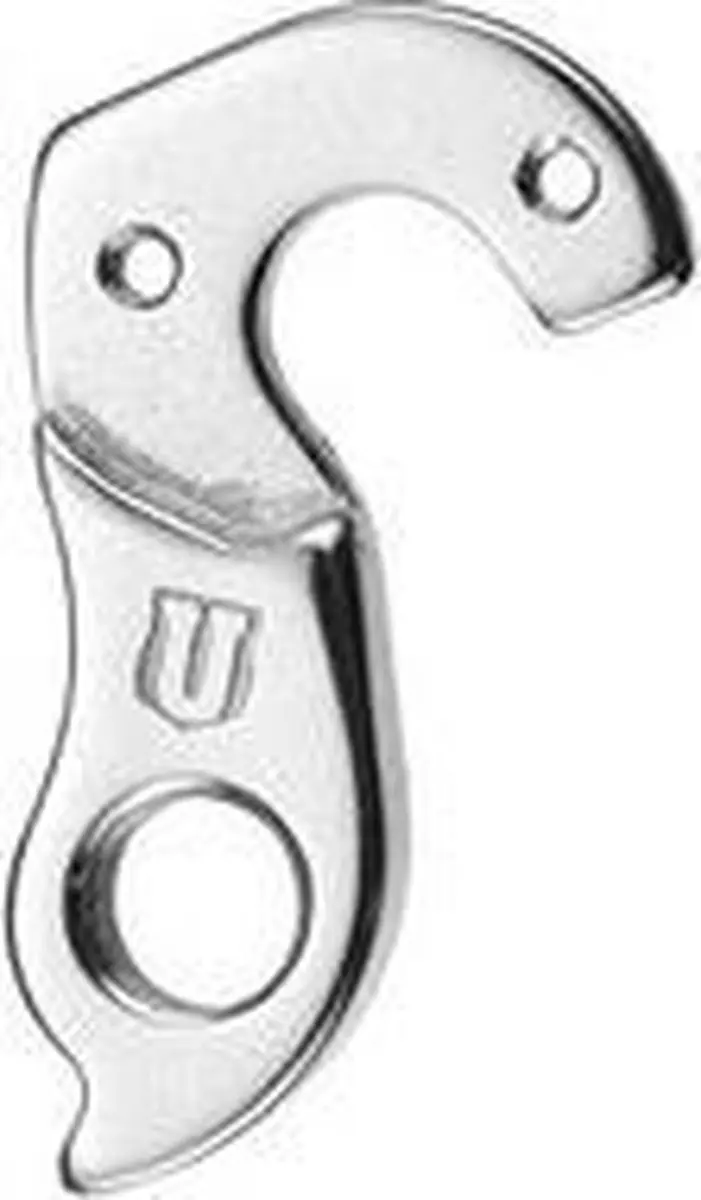Union Derailleurhanger GH-178 59,5mm Zilver - afbeelding 6 van 6