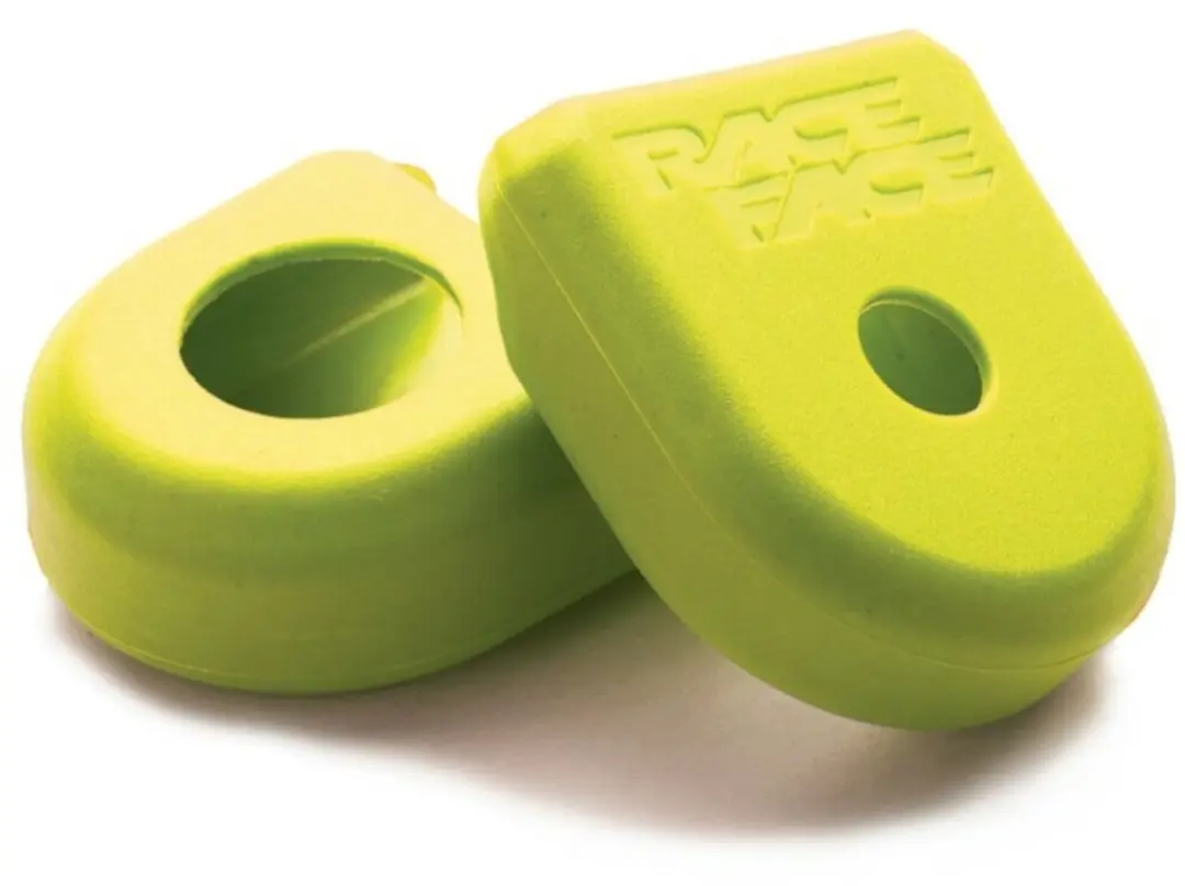 Race Face Boot Pedal Crankbeschermers Geel