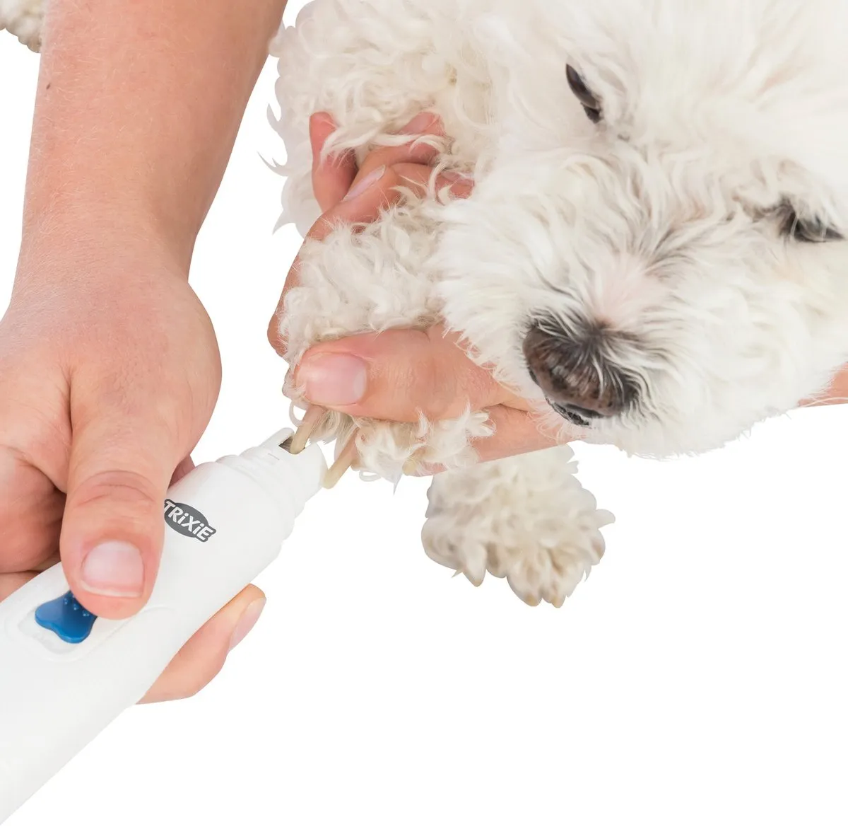 Trixie Elektrische Nagelvijl voor Huisdieren - Wit