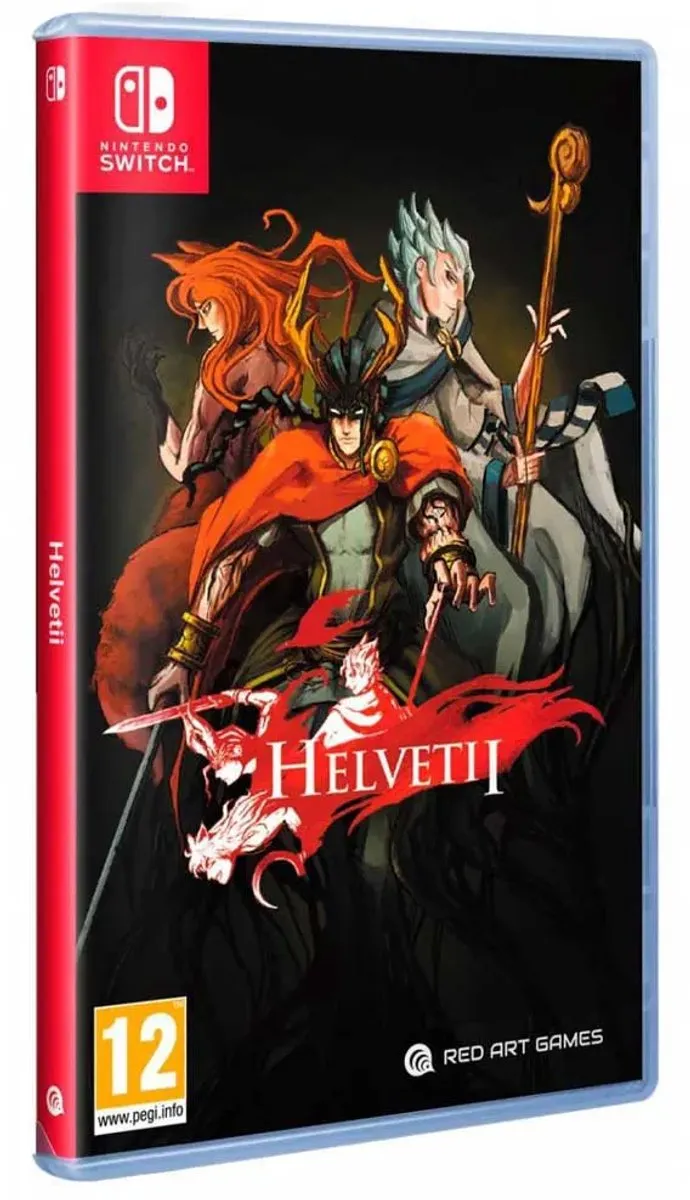 Nintendo Switch Helvetii Transparant