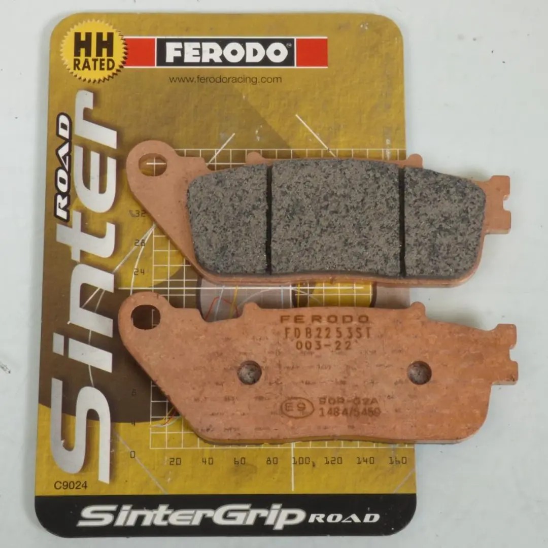 Ferodo remblok voor Motorfiets Honda 800 VFR X Crossrunner 2011 tot 2019 AR Gloe