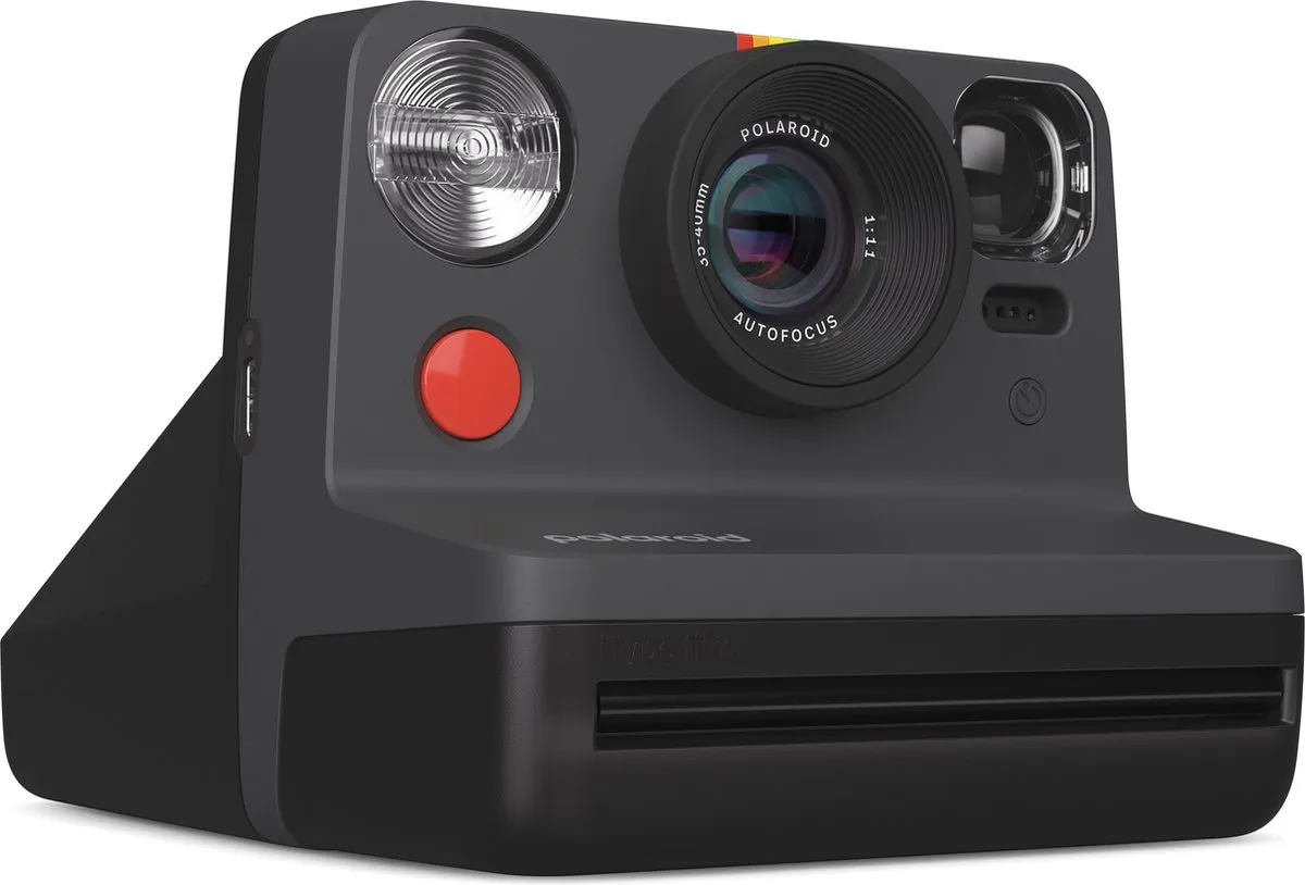 Polaroid Now Gen 2 Black Everything Box - Instant camera incl. 16 foto's