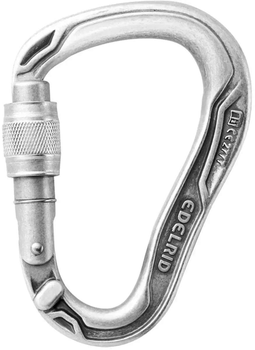Edelrid Hms Bullet Screw Eco Karabijnhaak Zilver