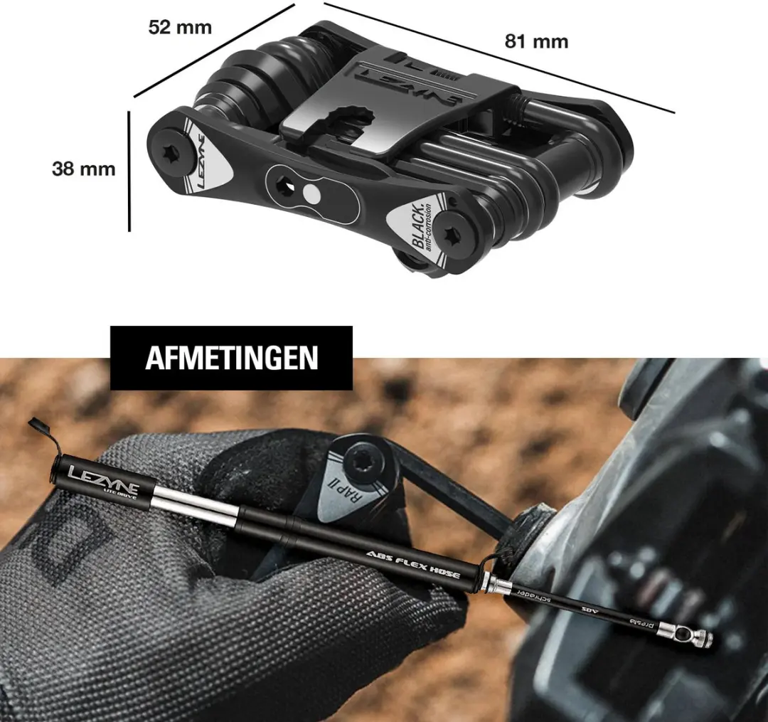 Lezyne Rap II 25 Multitool - afbeelding 4 van 6