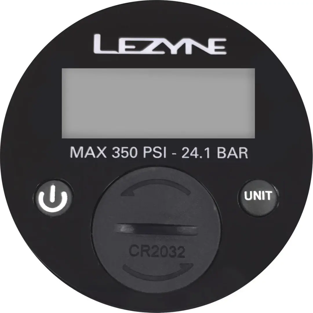 Lezyne 350 PSI Digital Gauge 2.5 Inch