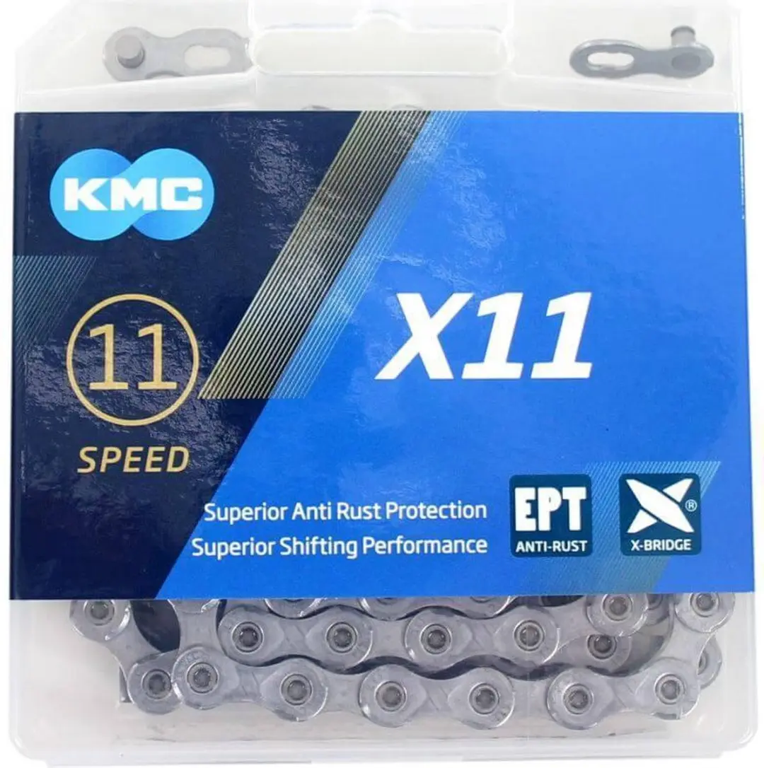 KMC X-11 118-schakels ketting - Zilver - afbeelding 2 van 6