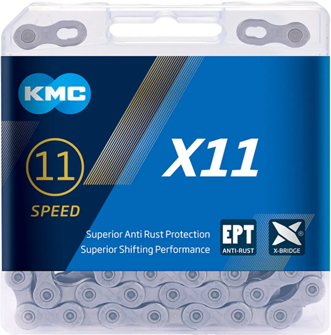 KMC X-11 118-schakels ketting - Zilver - afbeelding 5 van 6
