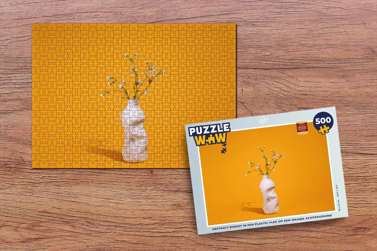 PuzzleWow Boeket Legpuzzel 500 Stuks - Multicolor