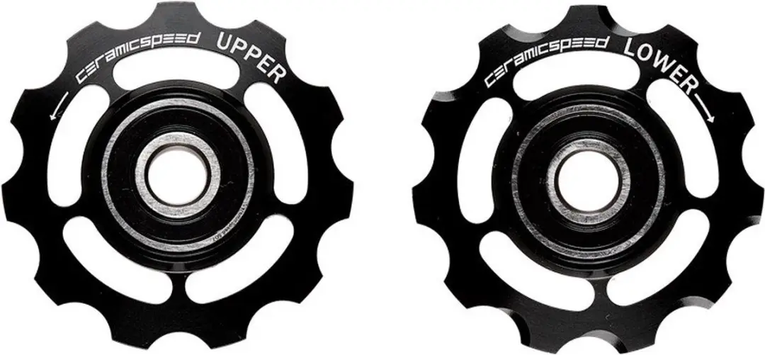 Ceramicspeed Derailleurwieltje Shimano 11S Zwart - afbeelding 2 van 3