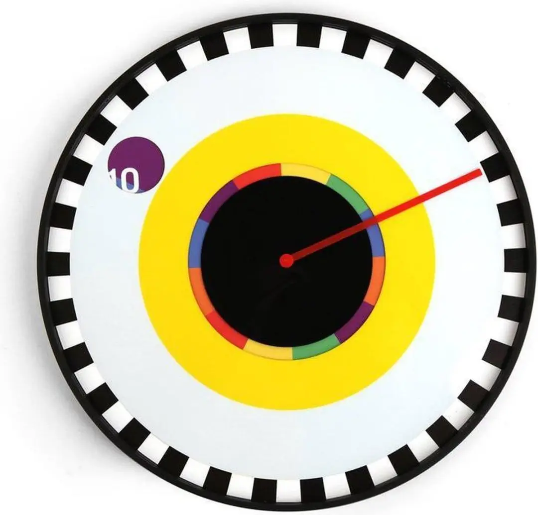 Kikkerland Milton Glaser Sprocket klok