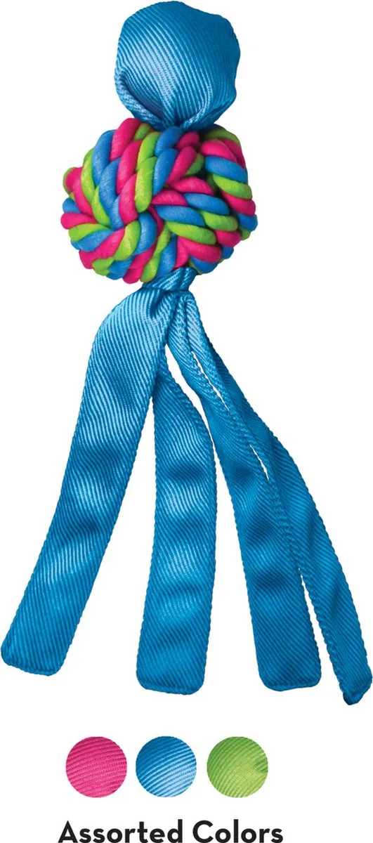 KONG Wubba Weaves Hondenspeelgoed L - 41cm - Blauw