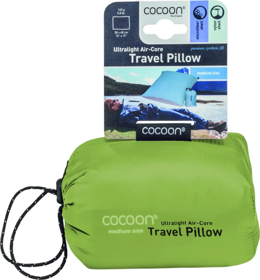 Cocoon Air Core Ultralight Kussen L Wasabi - afbeelding 3 van 6