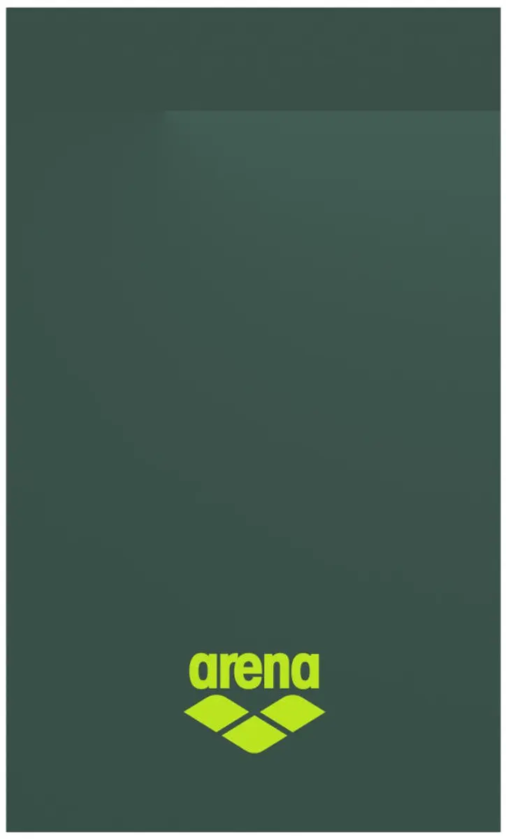 Arena Microvezel badmuts Dark Sage/Artic Lime