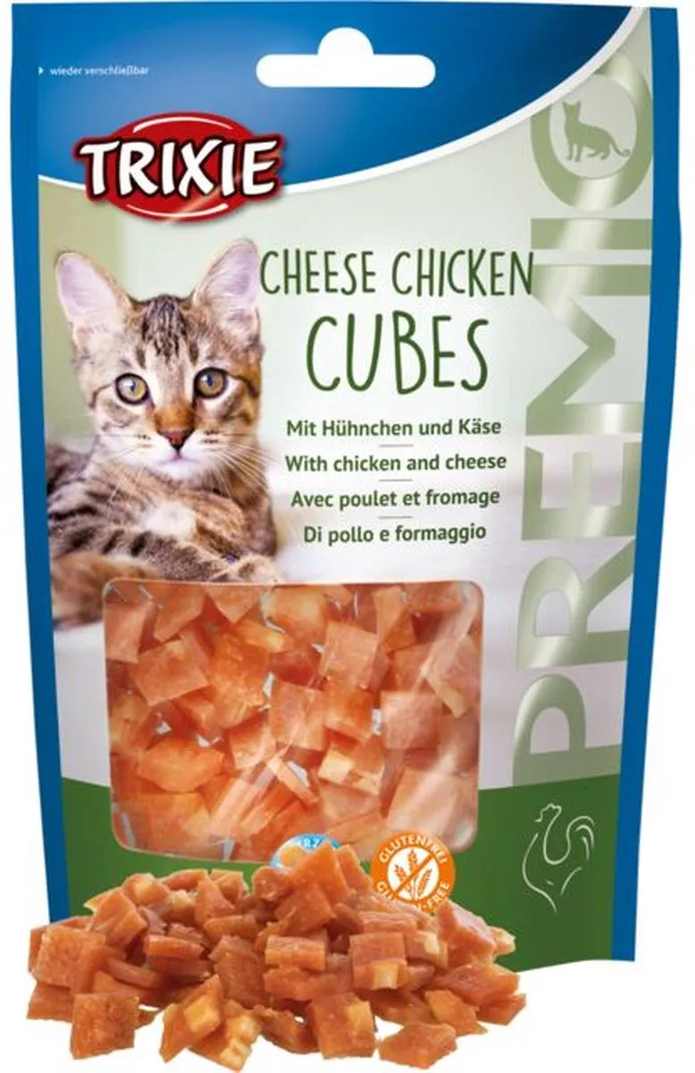 Trixie Cheese Chicken Cubes Kattensnoepjes