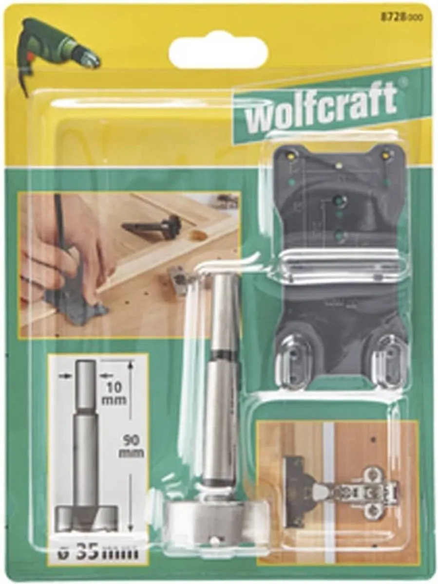 Wolfcraft Scharnierboor 35mm Forstner - Hout