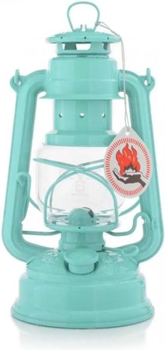 Feuerhand Hurricane Lantern 276 Lichtgroen - afbeelding 6 van 6
