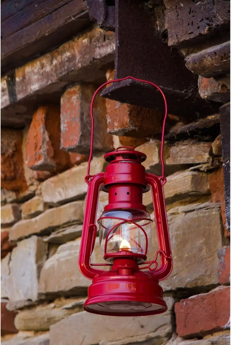 Feuerhand Hurricane Lantern FH276 Robijnrood - afbeelding 4 van 6