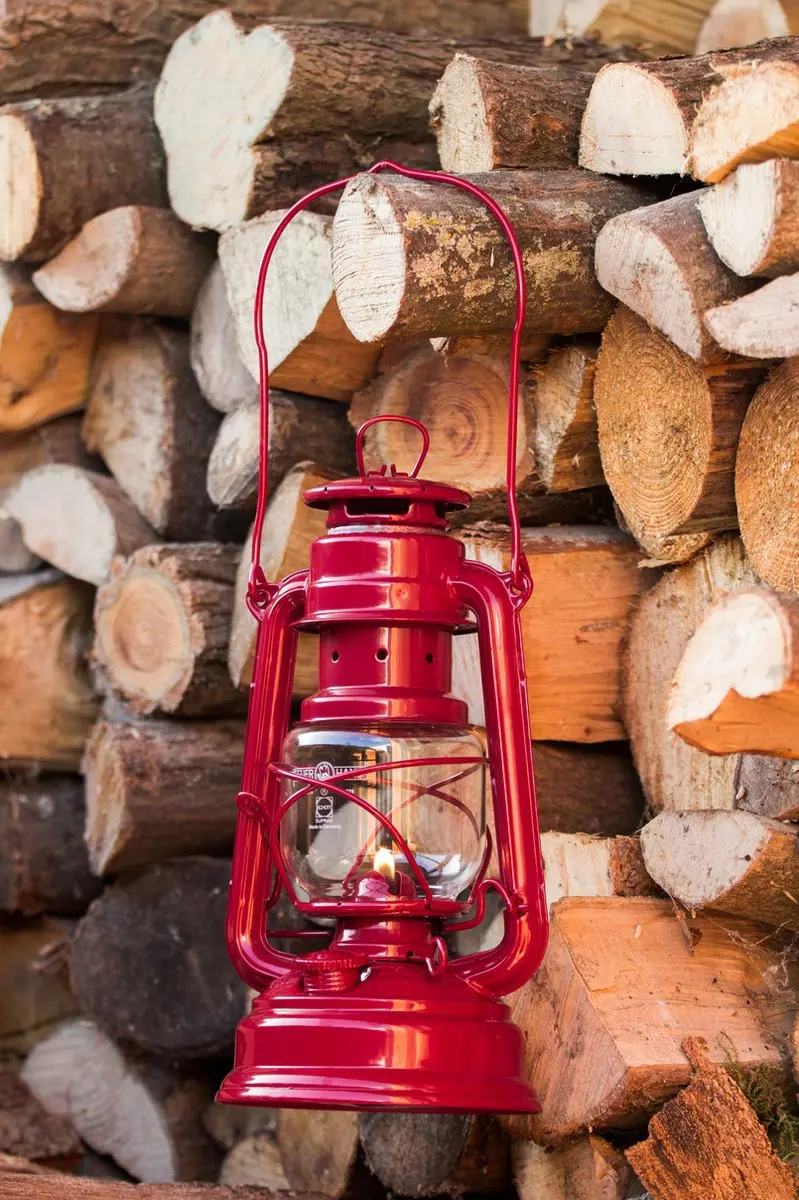 Feuerhand Hurricane Lantern FH276 Robijnrood - afbeelding 2 van 6