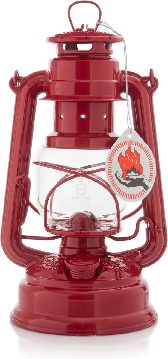 Feuerhand Hurricane Lantern FH276 Robijnrood