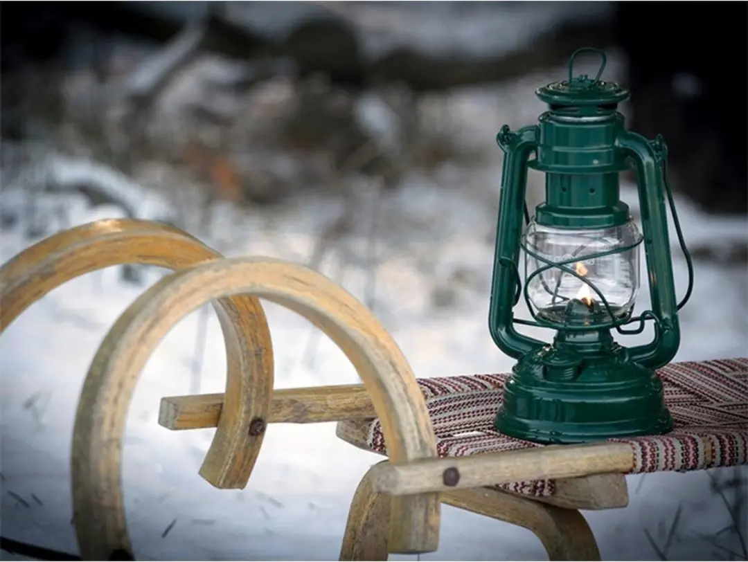 Feuerhand Hurricane Lantern 276 Mosgroen - afbeelding 4 van 6
