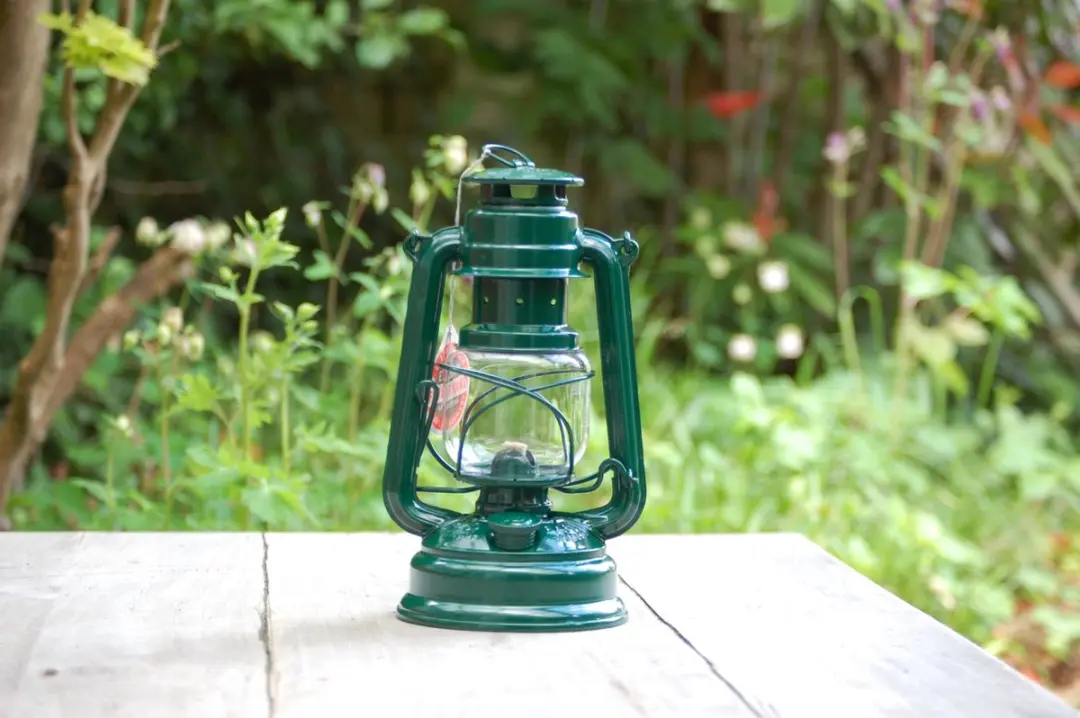 Feuerhand Hurricane Lantern 276 Mosgroen - afbeelding 3 van 6