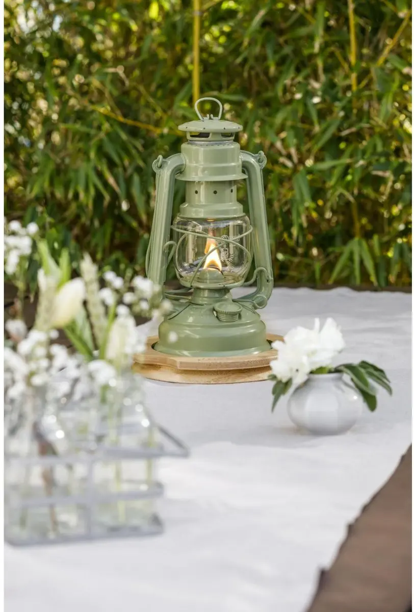 Feuerhand Hurricane Lantern Olijfgroen - afbeelding 5 van 6