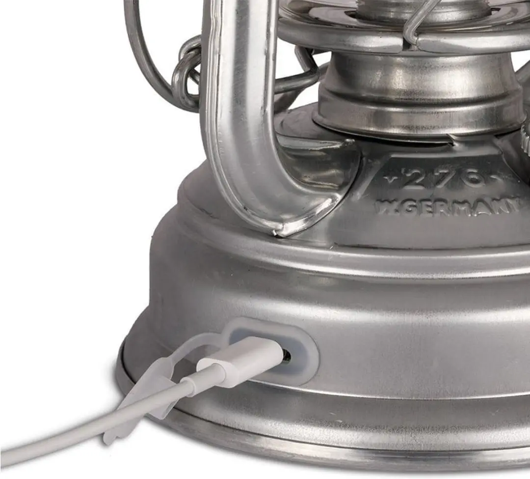 Feuerhand LED Stormlamp 276 Mat Zwart - afbeelding 5 van 6