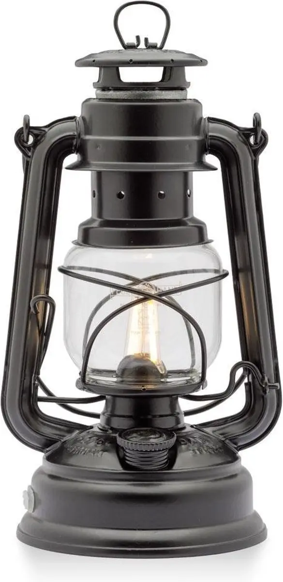 Feuerhand LED Stormlamp 276 Mat Zwart
