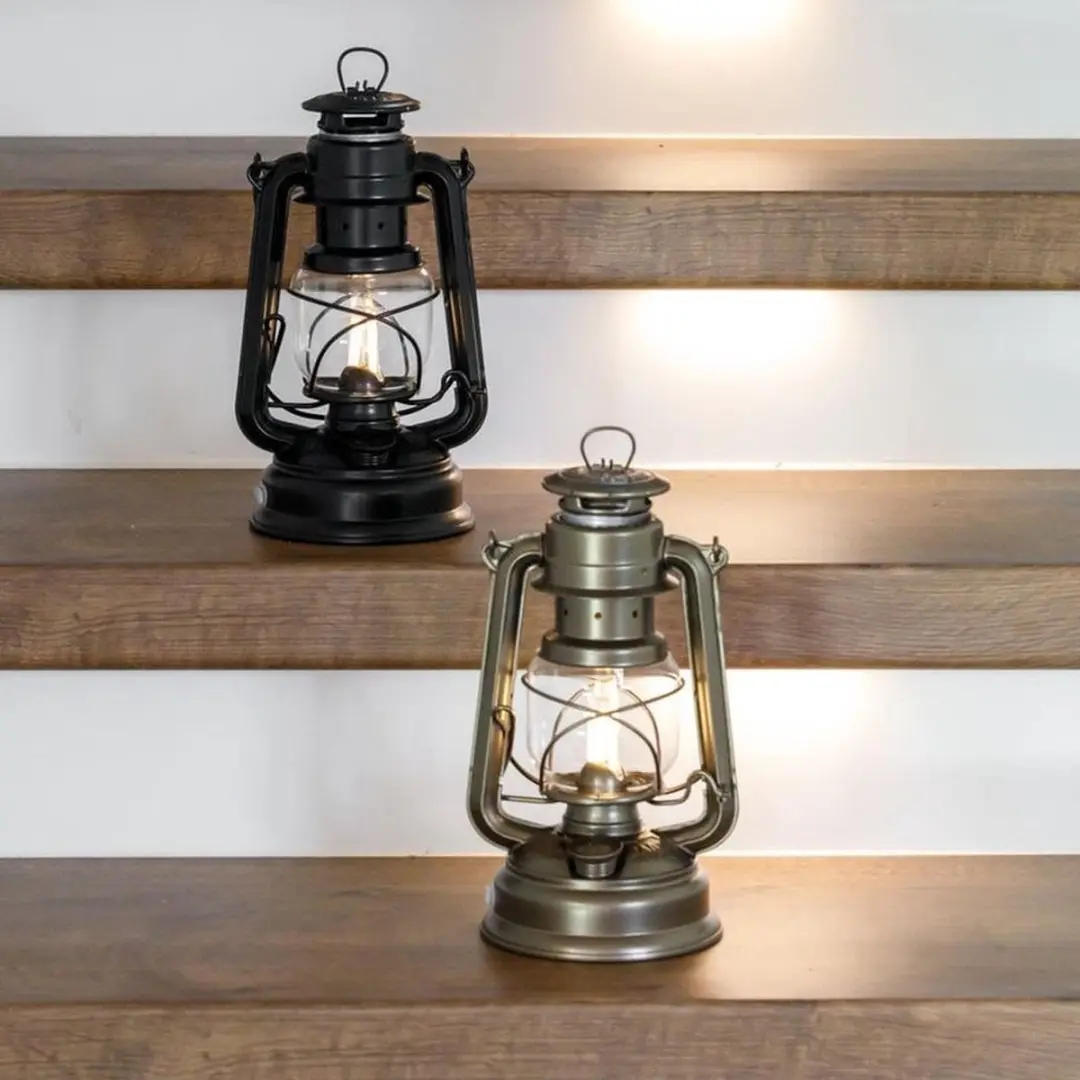Feuerhand LED Stormlamp 276 Mat Zwart - afbeelding 2 van 6