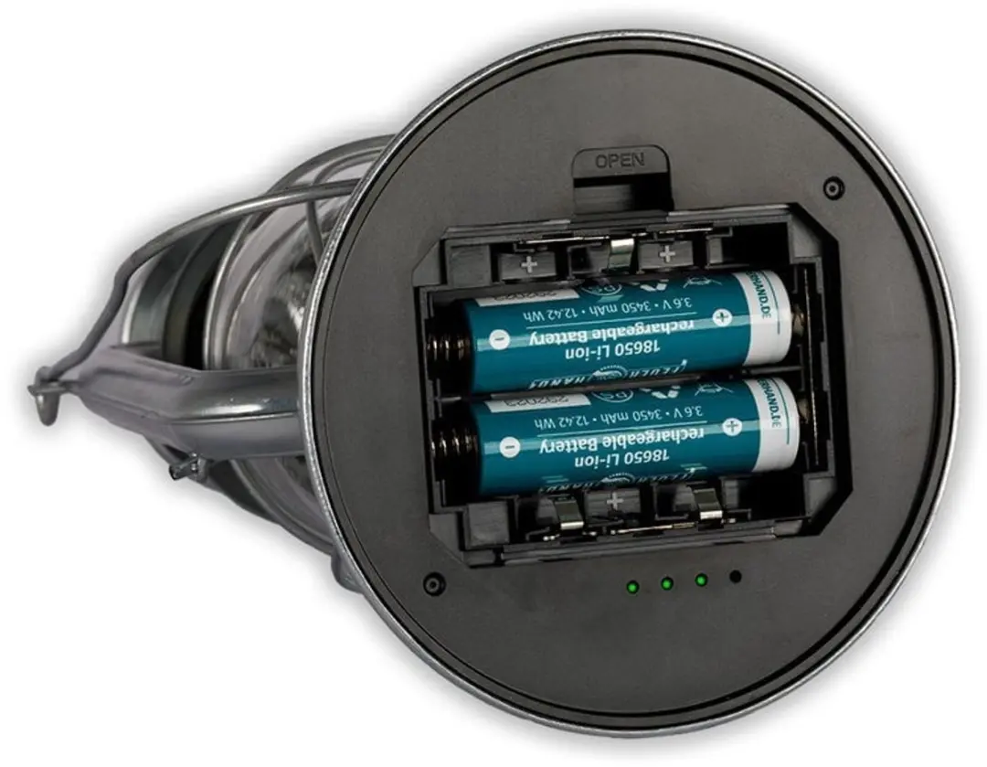 Feuerhand LED Stormlamp 276 Mat Zwart - afbeelding 4 van 6