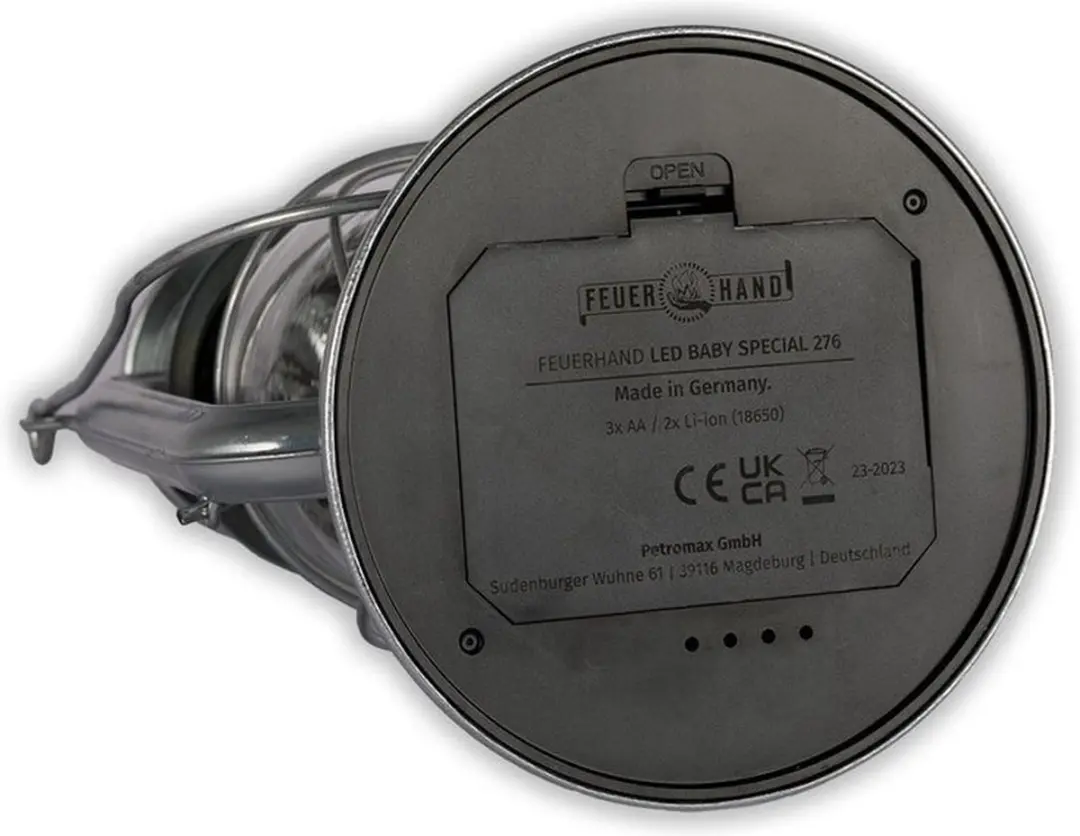 Feuerhand LED Stormlamp 276 Mos Groen - afbeelding 3 van 6