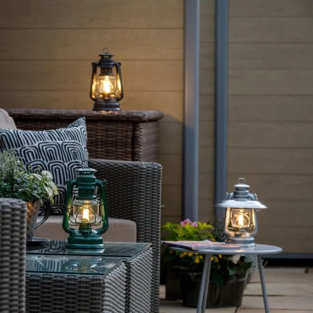 Feuerhand LED Stormlamp 276 Mos Groen - afbeelding 4 van 6