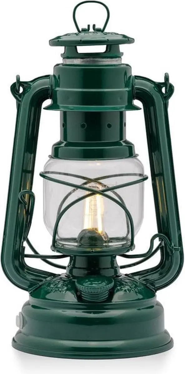 Feuerhand LED Stormlamp 276 Mos Groen