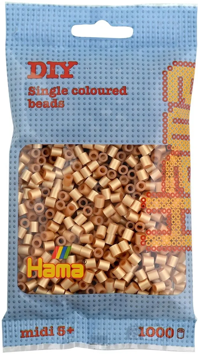 Hama Strijkkralen - 1000 Stuks Goud - afbeelding 6 van 6