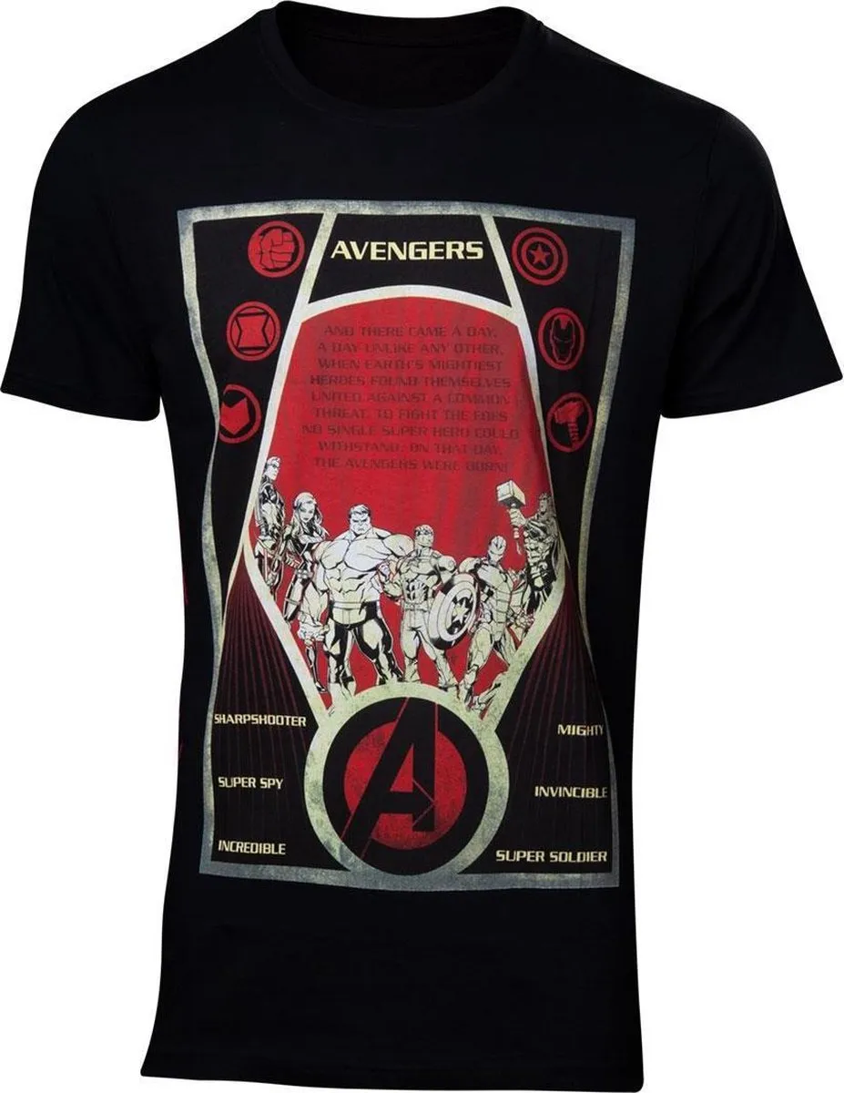 Marvel The Avengers Heren T-shirt M